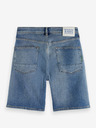 Scotch & Soda Modré pánské džínové kraťasy Scotch & Soda