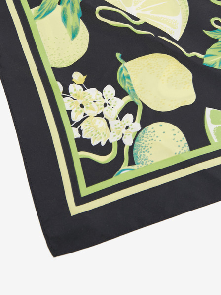 Orsay Černo-žlutý dámský vzorovaný šátek ORSAY