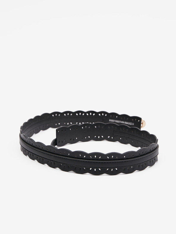 Orsay Černý dámský pásek ORSAY