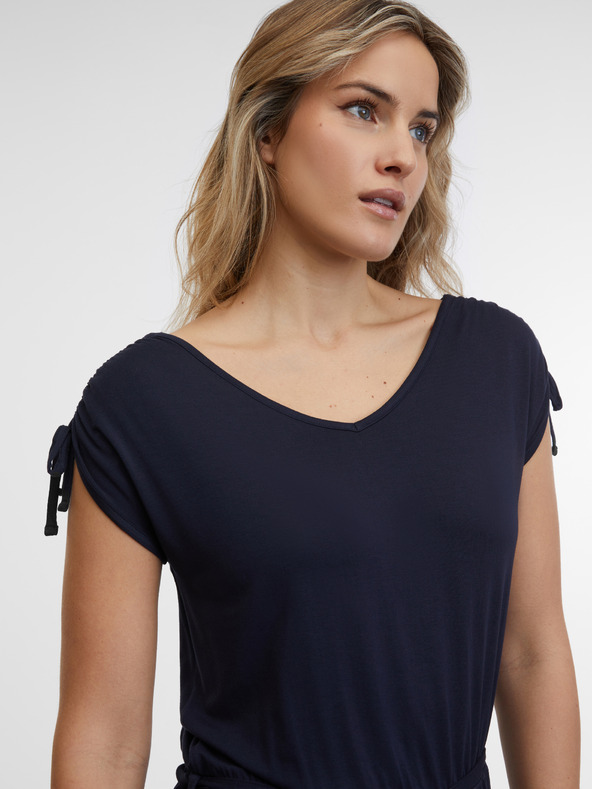 Sam 73 Tmavě modré dámské šaty SAM 73 Eduarda