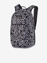 Dakine Bílo-černý dámský vzorovaný batoh Dakine Campus Medium 25 l