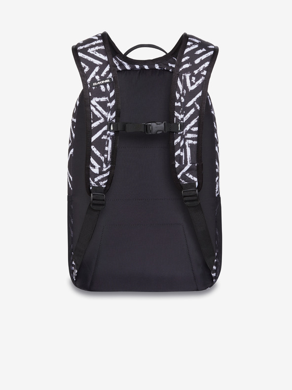 Dakine Bílo-černý dámský vzorovaný batoh Dakine Campus Medium 25 l