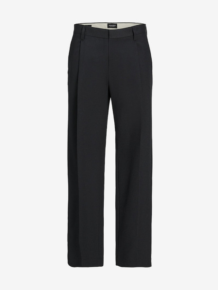 Jack & Jones Černé pánské kalhoty Jack & Jones Bill