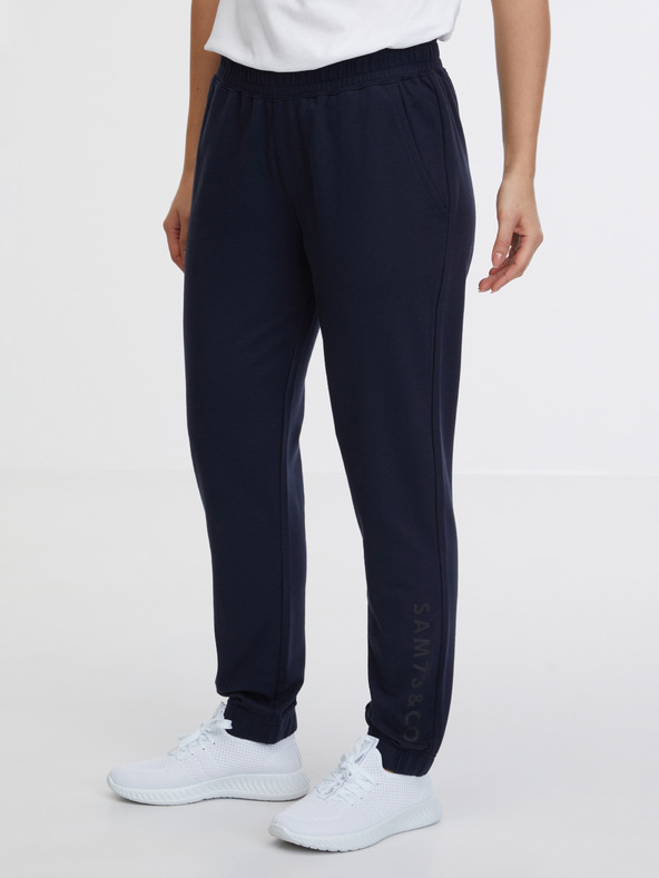 Sam 73 Tmavě modré dámské tepláky SAM 73 Magdalena