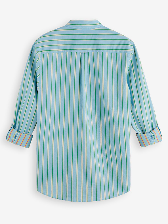 Scotch & Soda Světle modrá pánská pruhovaná košile Scotch & Soda