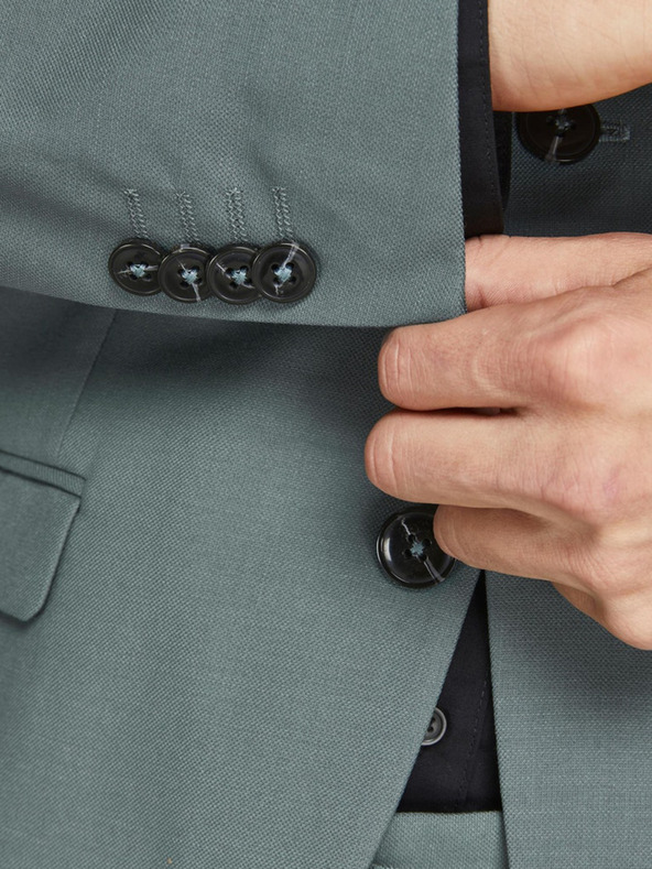 Jack & Jones Zelené pánské sako Jack & Jones Solaris