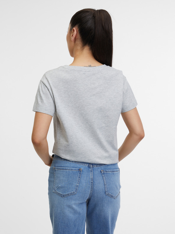 Orsay Šedé dámské tričko ORSAY