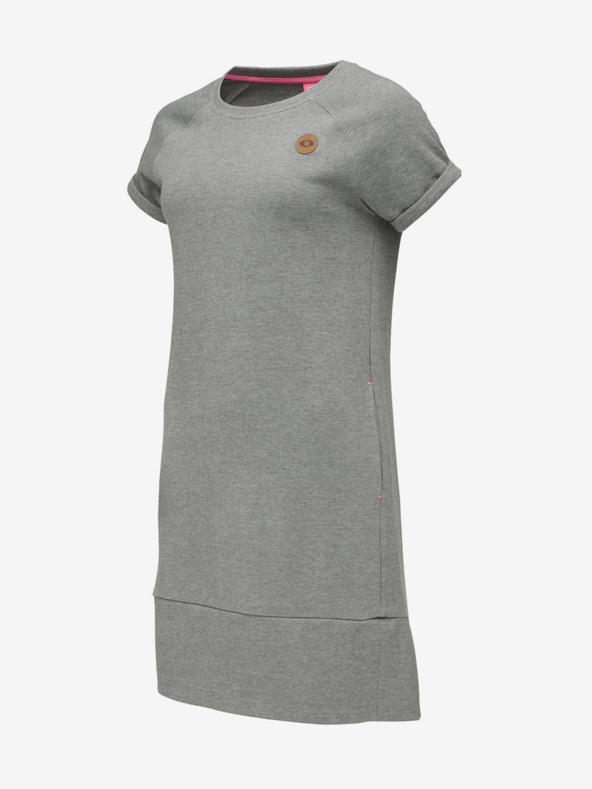 Loap Šedé dámské šaty LOAP ECZANA