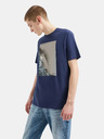 Armani Exchange Tmavě modré pánské tričko Armani Exchange