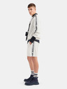Armani Exchange Bílé pánské teplákové kraťasy Armani Exchange