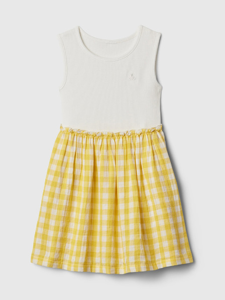 GAP Baby kostkované šaty GAP