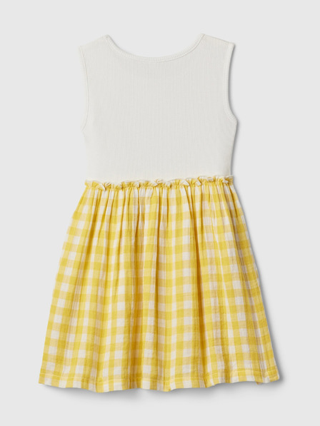 GAP Baby kostkované šaty GAP