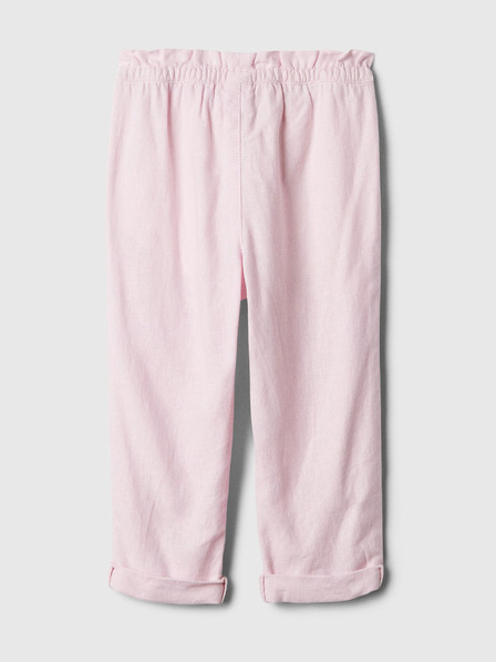 GAP Baby lněné kalhoty GAP