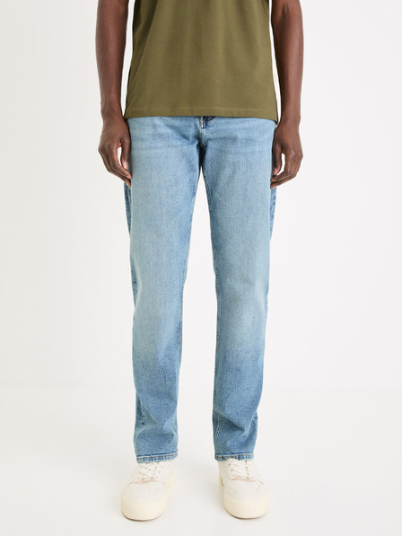 Celio Světle modré pánské straight fit džíny Celio C15