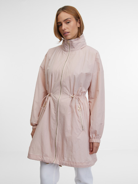 Orsay Světle růžová dámská parka ORSAY
