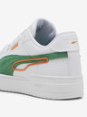 Puma Bílé kožené tenisky Puma CA Pro Play