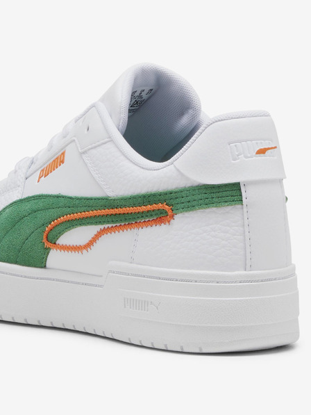 Puma Bílé kožené tenisky Puma CA Pro Play