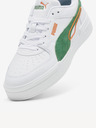 Puma Bílé kožené tenisky Puma CA Pro Play