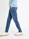 Celio Modré pánské slim fit džíny Celio Dow Powerflex
