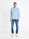 Celio Modré pánské slim fit džíny Celio Dow Powerflex
