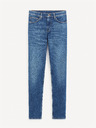Celio Modré pánské slim fit džíny Celio Dow Powerflex