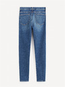 Celio Modré pánské slim fit džíny Celio Dow Powerflex