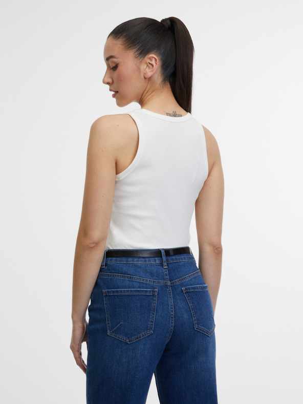 Orsay Krémové dámské tílko ORSAY