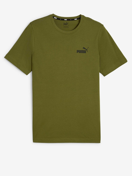 Puma Khaki pánské tričko Puma ESS Small Logo Tee