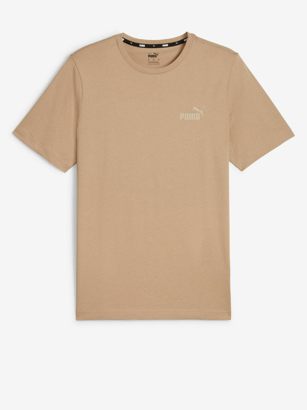 Puma Béžové pánské tričko Puma ESS Small Logo Tee