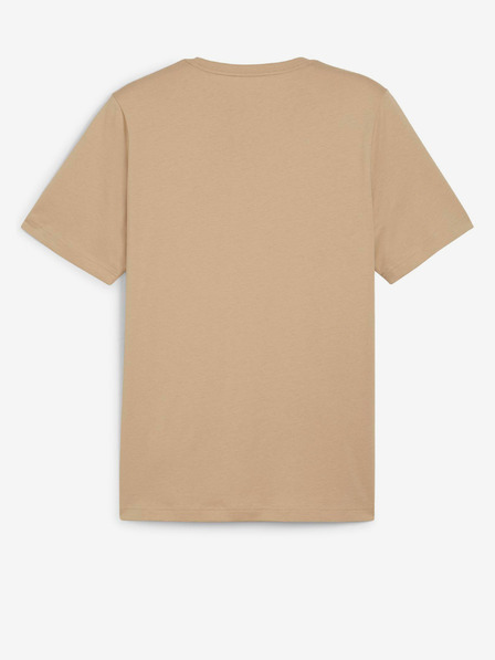 Puma Béžové pánské tričko Puma ESS Small Logo Tee
