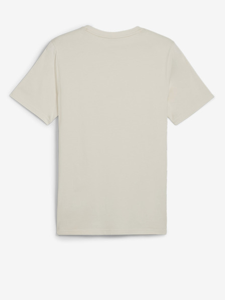 Puma Krémové pánské tričko Puma Classics Logo Tee