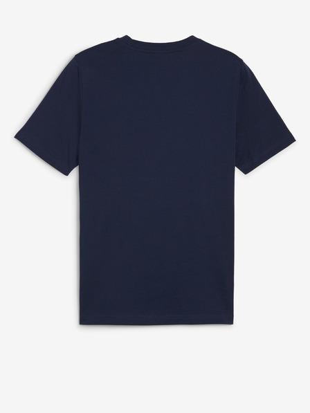Puma Tmavě modré pánské tričko Puma Classics Small Logo Tee