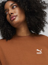 Puma Hnědé unisex oversize tričko Puma Better Classics Oversized Tee