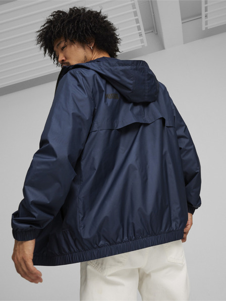 Puma Tmavě modrá pánská lehká bunda Puma ESS Solid Windbreaker