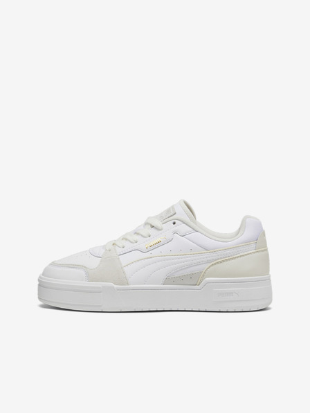 Puma Bílé pánské kožené tenisky Puma CA Pro Lux III
