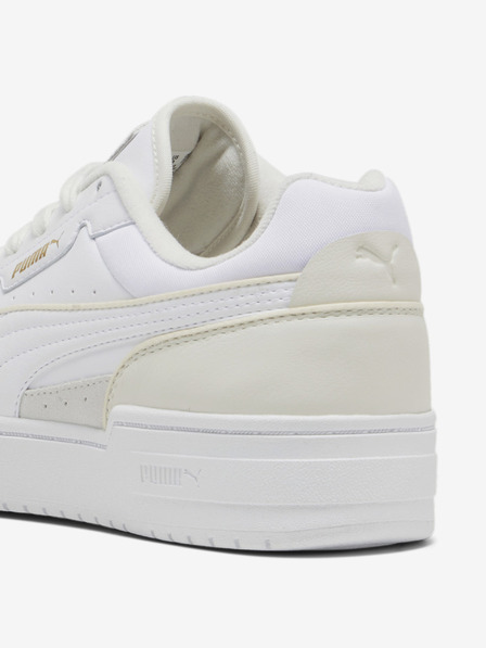 Puma Bílé pánské kožené tenisky Puma CA Pro Lux III