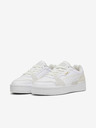 Puma Bílé pánské kožené tenisky Puma CA Pro Lux III