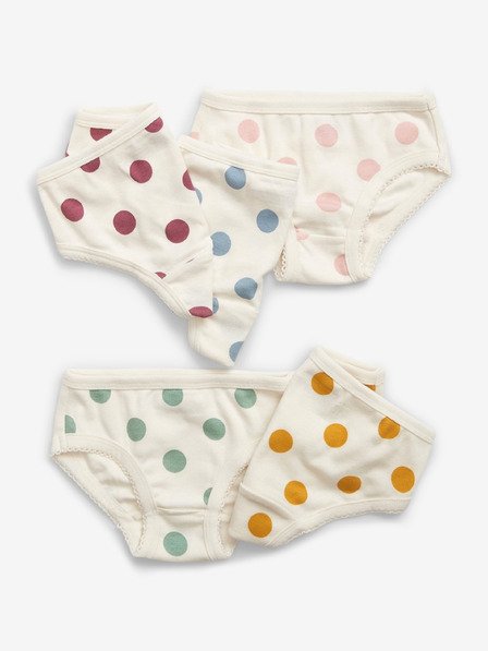GAP Baby spodní kalhotky, 5 ks GAP