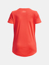 Under Armour Dívčí tričko Under Armour Tech Solid Print Fill BL SSC