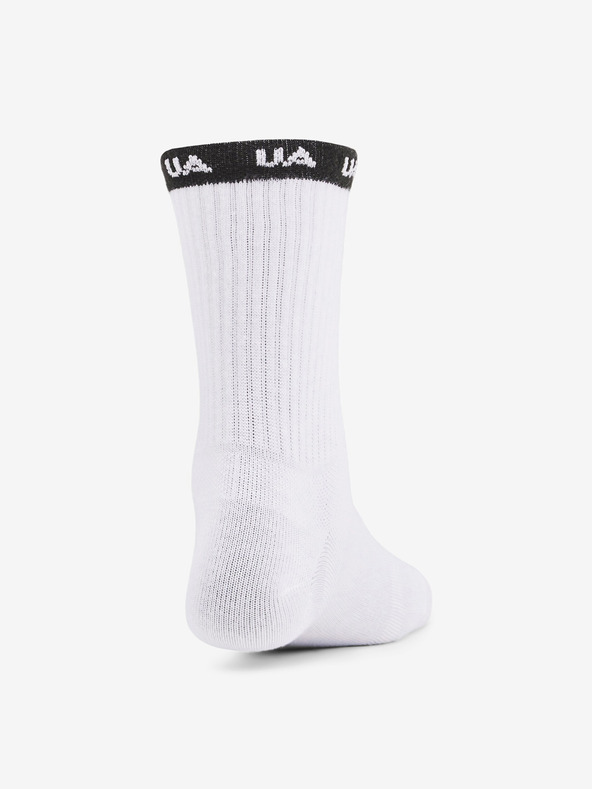 Under Armour Dámské ponožky Under Armour UA Essential Nv Mid Crew (3 páry)