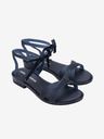 Melissa Tmavě modré dámské sandálky Melissa Ophelia Low + Jason Wu