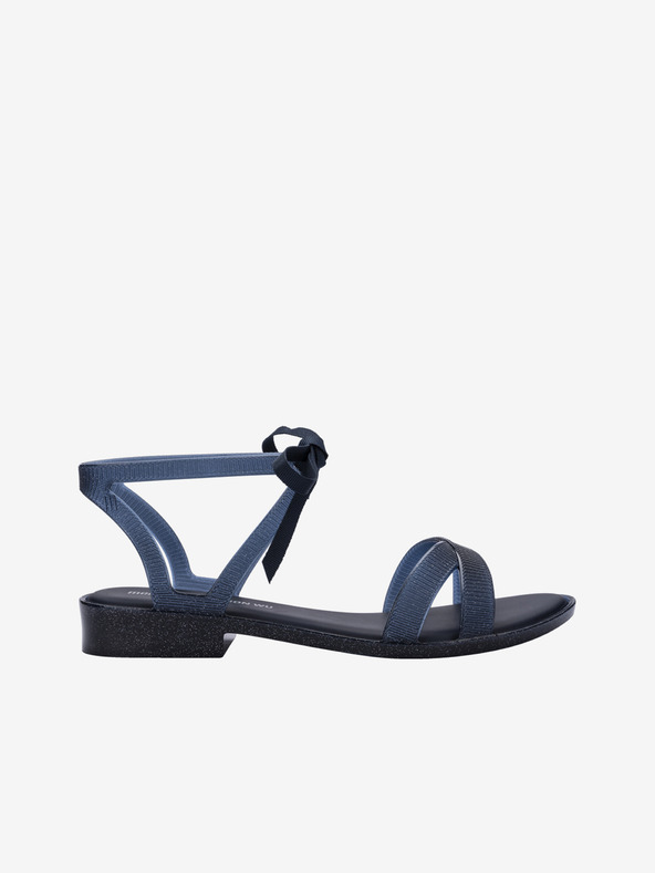 Melissa Tmavě modré dámské sandálky Melissa Ophelia Low + Jason Wu