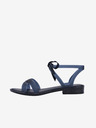 Melissa Tmavě modré dámské sandálky Melissa Ophelia Low + Jason Wu