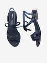 Melissa Tmavě modré dámské sandálky Melissa Ophelia Low + Jason Wu