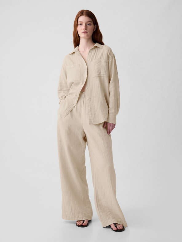GAP Mušelínová košile oversize GAP