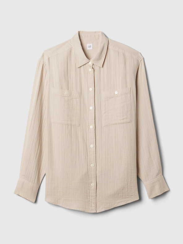 GAP Mušelínová košile oversize GAP