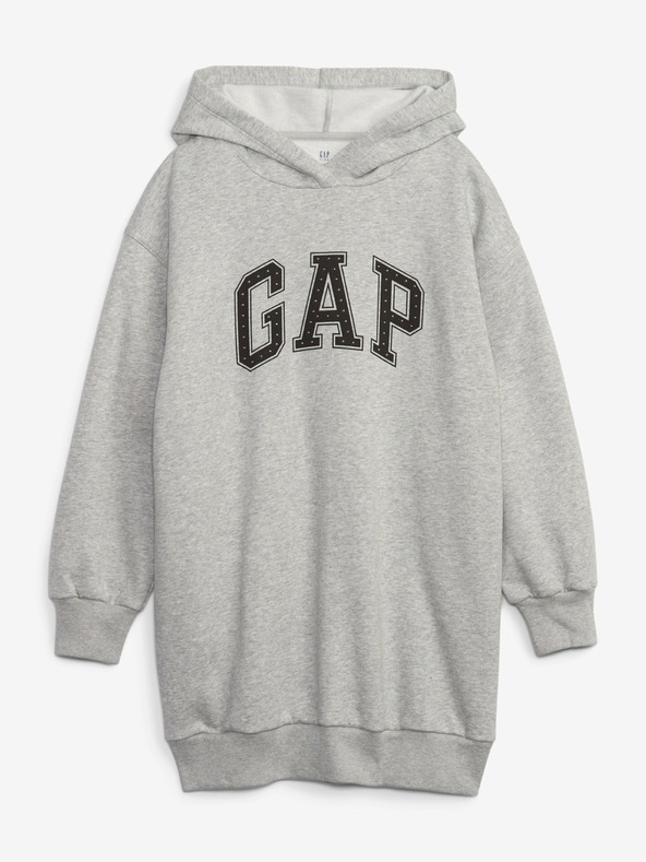 GAP Dětské mikinové šaty s logem Gap