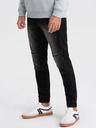 Ombre Clothing Černé pánské džíny Ombre Clothing