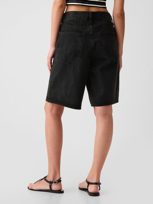 GAP Džínové kraťasy JORT mid rise GAP