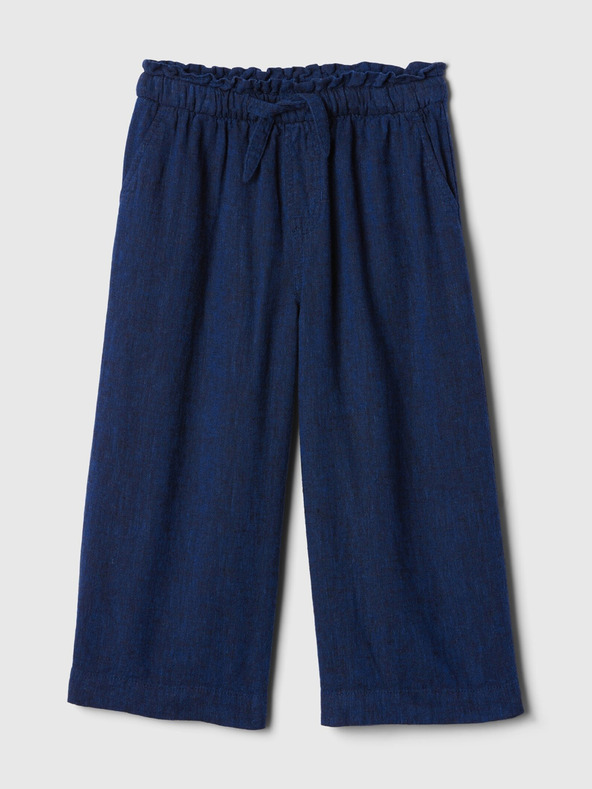 GAP Baby kalhoty z lněné směsi GAP
